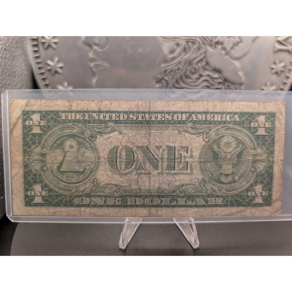 1935D $1 Silver Certificate – L97095550G – Blue Seal